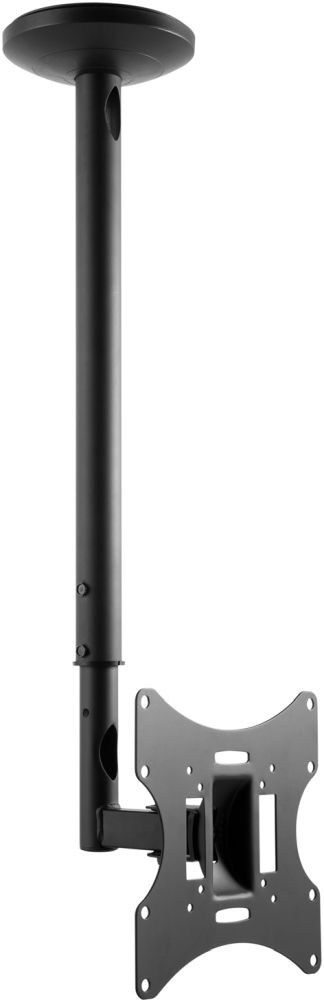 Кронштейн для телевизора Ultramounts UM 890 черный 17"-43" макс.30кг потолочный поворотно-выдвижной 