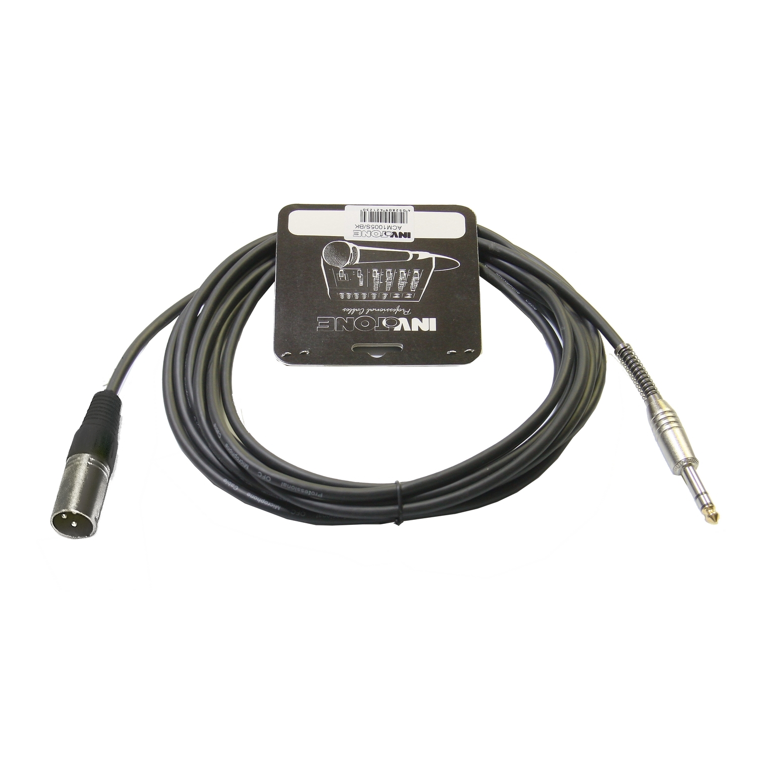 Микрофонный кабель INVOTONE ACM1010S/BK