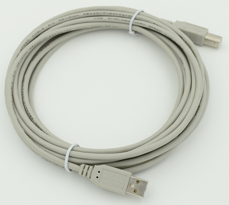  USB A(m) USB B(m) 5 