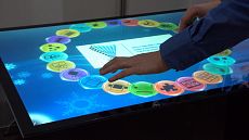 Интерактивный стол как привлекательный способ презентации и рекламно-информационный носитель на выставке