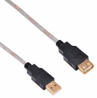 - Buro USB2.0-AM-AF-S USB A(m) USB A(f) 1.8